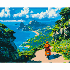 Товари для малювання - Картина за номерами Brushme На зустріч горизонту 40х50 см (BS54237) Товари для малювання - Картина за номерами Brushme На зустріч горизонту 40х50 см (BS54237)