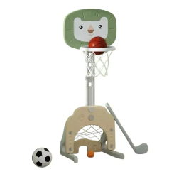 Спортивні активні ігри - Мультифункціональний ігровий комплекс Babyhood Левенятко зелений (BP-109G)