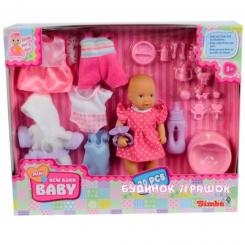 Пупсы - Кукольный набор New Born Baby Mini Переодевание (5033387)