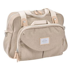 Товари для догляду - Сумка для мам Beaba Geneva бежева (940339)