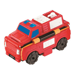 Транспорт і спецтехніка - Машинка-трансформер TransRacers Екскаватор-пожежна машина (YW463875-14)