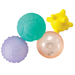 Развивающие игрушки - Игровой набор Infantino Мячики мульти-сенсорные (315023)