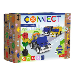 Конструктори з унікальними деталями - Конструктор Trefl Connect 161 елемент (61974)