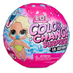 Ляльки - Набір-сюрприз LOL Surprise Color change Сестрички (576327)