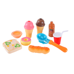 Дитячі кухні та побутова техніка - Ігровий набір Shantou Jinxing Пікнік Морозиво і багет (XG3-12/13/2)