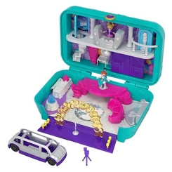 Игрушечные наборы - Набор Polly Pocket Чемоданчик развлечений Танцевальный бокс (FRY39/FRY41) (FRY39/FRY41 )