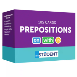 Навчальна література - Картки для вивчення англійської мови «Prepositions» (рівень А1-В1) (9786177702732)