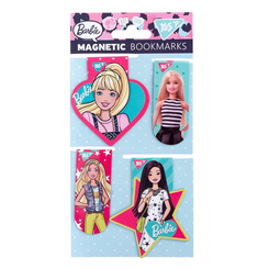 Канцтовары - Закладки магнитные Yes Barbie 4 шт (707406)