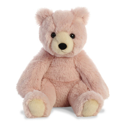М'які тварини - М'яка іграшка Aurora Ведмідь рожевий 28 см (180161B)