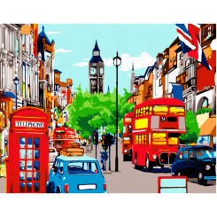 Товари для малювання - Картина за номерами Rosa Start London Street (N00013790)