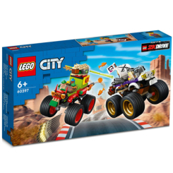 Конструктори LEGO - Конструктор LEGO City Перегони вантажівки-монстра (60397)