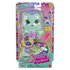 Куклы - Игровой набор Polly Pocket Компактный мир приключений Котенок (JFG56/2)