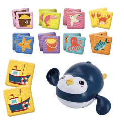 Игрушки для ванны - Набор для купания Lisciani Пингвин (105359/3) Игрушки для ванны - Набор для купания Lisciani Пингвин (105359/3)