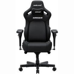 Меблі для геймерів - Крісло ігрове Anda Seat Kaiser 4 V2 Size XL Black Fabric (AD12YDDC-XLL-20-B-CF-03)