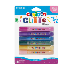 Канцтовари - Клей з блискітками Carioca (42113) Канцтовари - Клей з блискітками Carioca (42113)