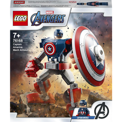 Конструкторы LEGO - Конструктор LEGO Super Heroes Marvel Avengers Капитан Америка: Робот (76168)