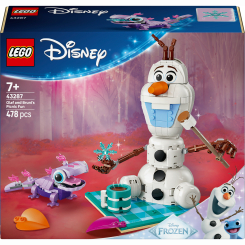 Конструкторы LEGO - Конструктор LEGO Disney Frozen Веселье на пикнике Олафа и Бруни (43287)