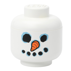 Бокси для іграшок - Бокс-голова LEGO Lifestyle Snowman Small (40310815) Бокси для іграшок - Бокс-голова LEGO Lifestyle Snowman Small (40310815)