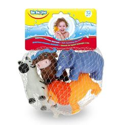 Игрушки для ванны - Набор игрушек для ванны Bebelino Зоопарк брызгалки (58004)