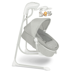 Розвивальні килимки, крісла-качалки - Крісло-качалка Lionelo Henny grey dove (LO.HE02)