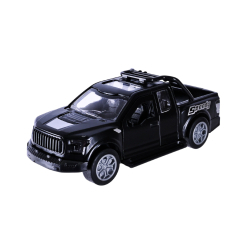 Автомодели - Автомодель Автопром Внедорожник пикап черный (AP74209/3)