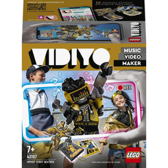 Конструкторы LEGO - Конструктор LEGO Vidiyo Куб БитБокс Робот-рэпер (43107)