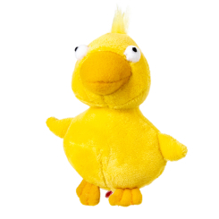 Игрушки для собак - Игрушка для собак GiGwi Plush Friendz Утка с пищалкой (75020)