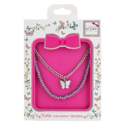 Бижутерия и аксессуары - Набор украшений Lukky Fashion Жемчужное ожерелье и цепочка с подвеской в виде бабочки (T24693) Бижутерия и аксессуары - Набор украшений Lukky Fashion Жемчужное ожерелье и цепочка с подвеской в виде бабочки (T24693)