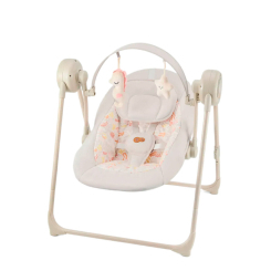 Крісла-качалки - Крісло-гойдалка Kinderkraft Swingee Beige (KBSWIN00BEG0000)