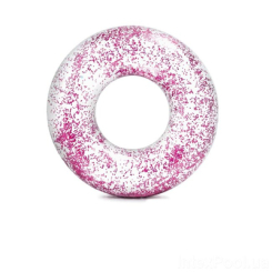 Для пляжа и плавания - Надувной круг Intex 56274 "Розовый Блеск" Pink, 119 см (LI600464)