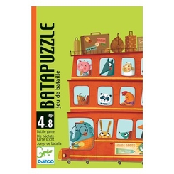 Интеллектуальные игры - Настольная игра DJECO Бата пазл (DJ05125)
