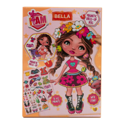Наборы для творчества - Магнитная игра I am Одень куклу Bella (IAM23251D)
