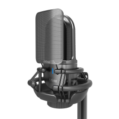 Микрофоны - Микрофон конденсаторный Fifine черный (K726) Микрофоны - Микрофон конденсаторный Fifine черный (K726)