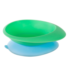 Детская посуда и аксессуары - Мисочка Baboo в форме НЛО зеленая (9-032)