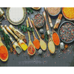 Мозаика - Алмазная мозаика Brushme Ароматные специи (DBS1104) Мозаика - Алмазная мозаика Brushme Ароматные специи (DBS1104)
