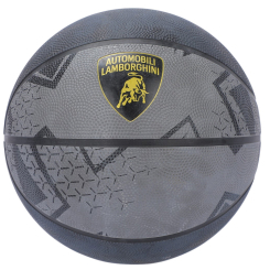 Спортивные активные игры - Баскетбольный мяч Lamborghini р 7 черный (6941876082285)