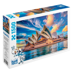 Пазли - Пазл Puzzleville Сіднейський оперний театр 1500 елементів (PZL1500_6) Пазли - Пазл Puzzleville Сіднейський оперний театр 1500 елементів (PZL1500_6)