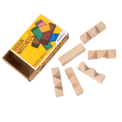 Головоломки - Головоломка RecentToys Brain matches № 3 (8717278851785)