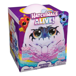 М'які тварини - Інтерактивна іграшка Hatchimals Драко в яйці (SM19201/6069282)