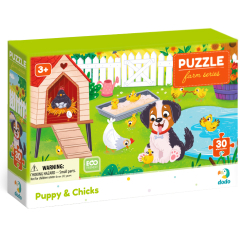 Пазлы - Пазл DoDo Песик и цыплята 30 элементов (300681)