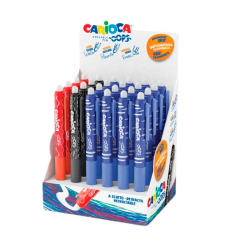 Канцтовары - Ручка гелевая Carioca Пиши-стирай в ассортименте (43044) Канцтовары - Ручка гелевая Carioca Пиши-стирай в ассортименте (43044)