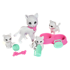 Фигурки животных - Набор фигурок Steffi & Evi Love Милые животные котики (4663104-1)