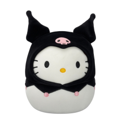 М'які тварини - М'яка іграшка Squishmallows Хелоу Кітті в образі Куромі 20 см (SQSN00388)