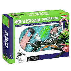 Наукові ігри, фокуси та досліди - Об'ємна модель 4D Master Скорпіон (FM-622033)