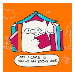 Товари для малювання - Розмальовка на полотні Brushme Дім (MBS068)