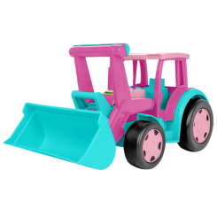 Машинки для малышей - Трактор Wader Gigant розовый (66006)