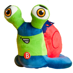 Мягкие животные - Мягкая игрушка Bob Snail Поживник 20 см (4820219348504)