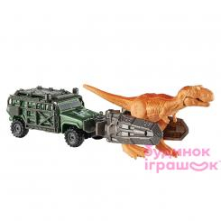 Фігурки тварин - Набір іграшок Jurassic World 2 Транспортер із клешнею і тиранозавр (FMY31/FMY35) (FMY31/FMY34)