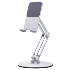Мебель для геймеров - Подставка для смартфона/планшета OfficePro Silver (MS580S)