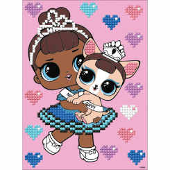 Мозаїка - Алмазна мозаїка Ідейка L.O.L. Surprise! Miss Baby With Miss Puppy 15 x 20 см (AML1201) Мозаїка - Алмазна мозаїка Ідейка L.O.L. Surprise! Miss Baby With Miss Puppy 15 x 20 см (AML1201)